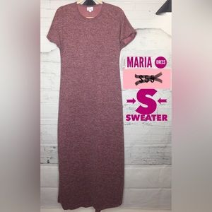 NWT - Lularoe Womens Maria Maxi Dress - S